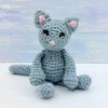 Crochet Kit - Kittens Amigurumi Crochet Materials and Pattern