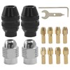 Aoserge Drill Chuck Collet Set, 15PCS 4486 Keyless Chuck for