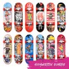 Magicat Finger Skateboard Set - 12 Unique Designs for Endless