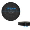 EVAYP 2 x Activated Carbon Filters Compatible with 10033740 Exquisit