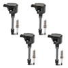 MACARLON Set of 4 Ignition Coil Pack and Spark Plugs