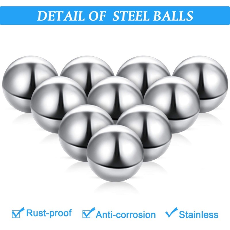 Ripeng 30 Pieces Labyrinth Replacement Steel Balls 0.5 Inch Replacement