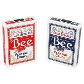 Bee (Bee) 92 Diamond Back Playing Cards Red/Blue Poker Size 2 dekkusyurinkupakku