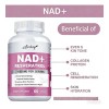 Suplemento Resveratrol Nad+ 1500 Mg 60 Comprimidos Airboy