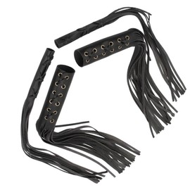 Riloer Motorcycle Universal Brake Clutch Lever Fringed Handlebar Grips Tassel, Universal MotorBike Fringe Leather Hand Grip Tassel Brake Lever Cover