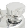 Radiator Coolant Expansion Water Tank Aluminium Alloy Polished Replacement for