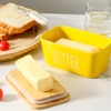 Butter Dish with Lid for Countertop, Hasense Large Ceramic Butter