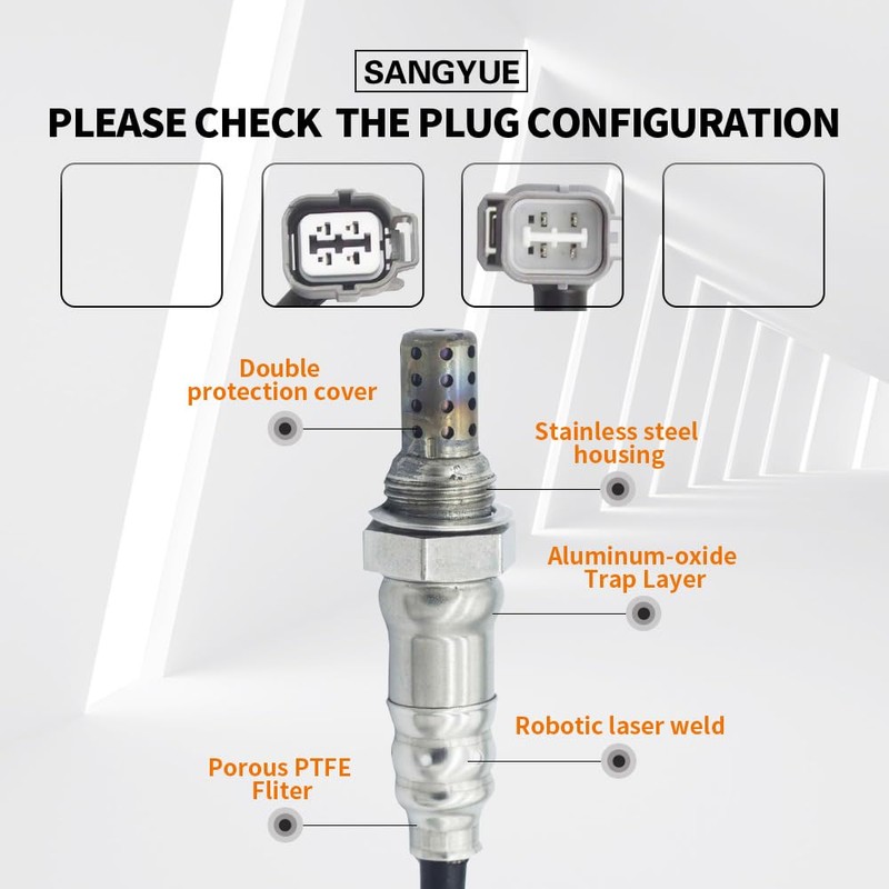 Sangyue 2X Oxygen O2 Sensor for 2005 2006 Honda CR-V