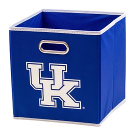 Franklin Sports Franklin Sports NCAA Kentucky Wildcats Collapsible Storage Bin - Made to Fit Storage Bin Shelf Organizers - 10.5" x 10.5"