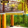 AECXM 4Pack 4"x4" Aluminum Deck Post Base Cover, Split Post
