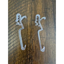 Hunter Douglas 2" Wood Blind valance clips (2)
