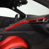 necar2020 Sport Red Passenger Dashboard Trim Kit Accessories Strip For