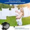 Retractable Double Clothesline – 49 ft x 2 Heavy Duty