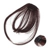 OATIPHO 2pcs Fake Bangs Hairpieces for Women Natural Look Clip