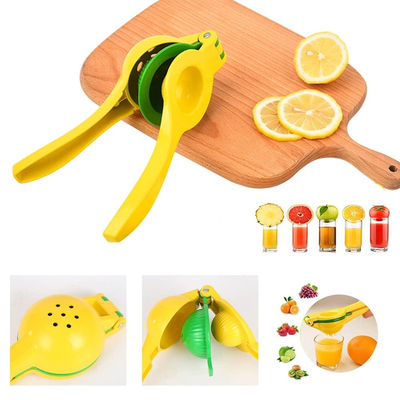 Exprimidor de Limones, 2 en 1 Manual Lemon Squeezer, Exprimidor