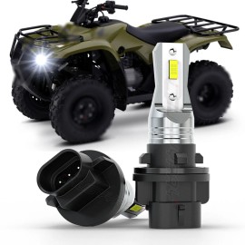 CHUSYYRAY LED For 2013 Honda ATV TRX500FPA AC Foreman 500 Headlight Bulb Low Beam 88475