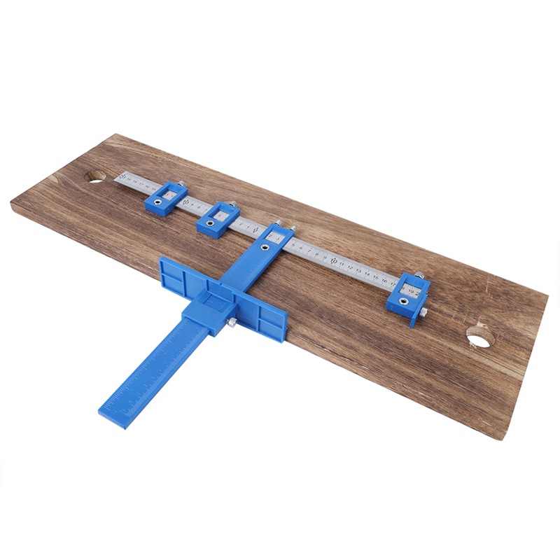 Punch Locator Drill Guide Cabinet Woodworking Fixture Pull Drawer Fixed