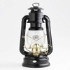 Nikitea R.E. DIETZ Manufactured Fuel Lamp, DIETZ Hurricane Lantern 30 Black Gold LITTLE WIZARD BEL030-BK-G
