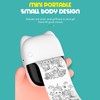 Mini Pocket Thermal Instant Photo Printer Label Maker Machine BT