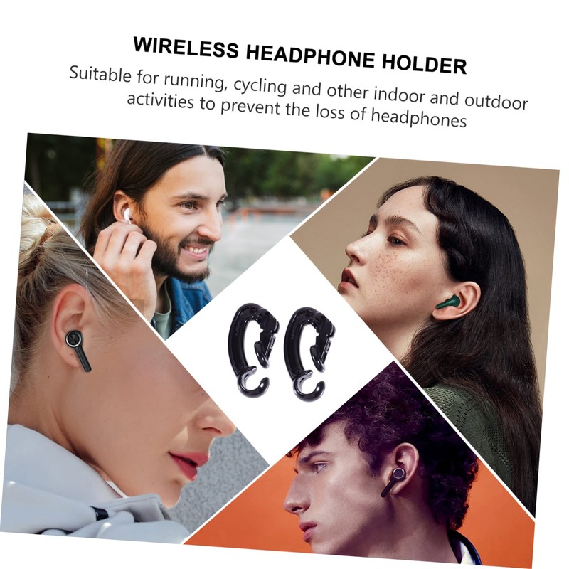 Outanaya Pro Earphone Holders Hooks 2pcs Anti-Lost Clips Protective Clips