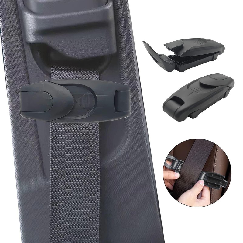 Car Seat Belt Clip, Vehicle Seatbelt Adjuster, Universal Automobile Shoulder