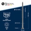Torx Stainless Steel Screws, Wood Screws 5x100, V2A Stainless Steel,