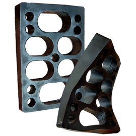 WalnutSkate Skateboard Riser Pads 2 Pack Shock Absorption PU Soft Urethane Wheel Bite Skate Deck Anti Crack Vibration Reduction Skateboard Penny Longboard Surf Skate Cruiser Truck Car Tuning