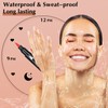 Yuccer Eyeliner Stamp Pen Liquid Eyeliner Waterproof Red Durable Makeup