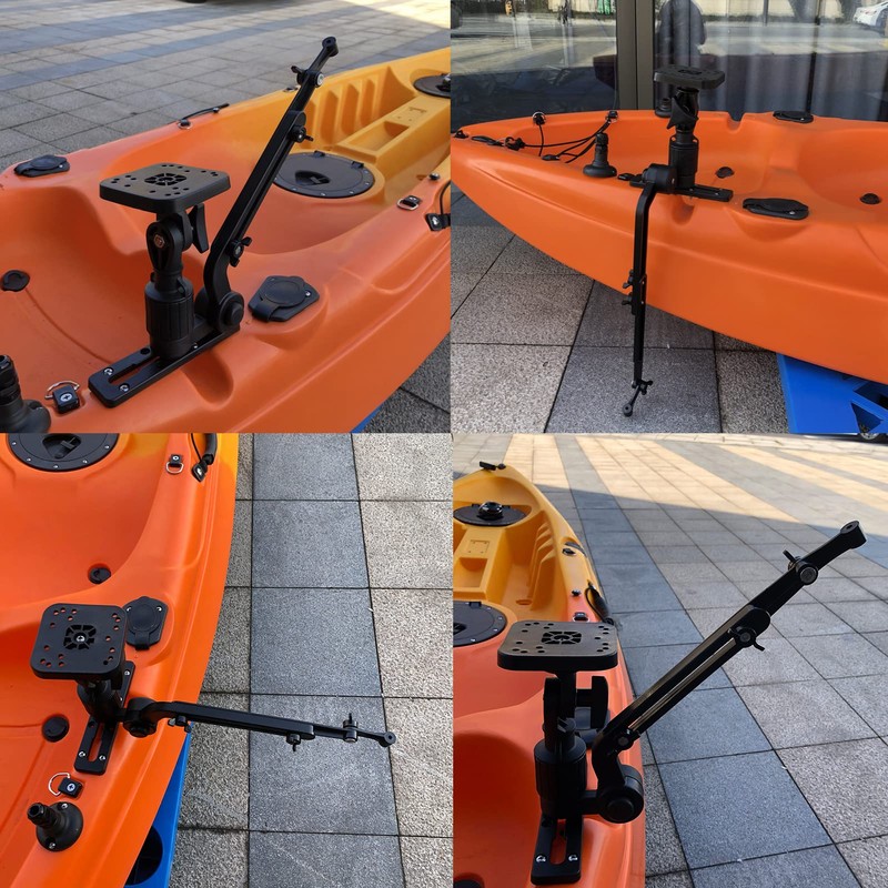 Greensen Nylon Edelstahl Fischfinder Arm Marine Electronic Mount Bracket für