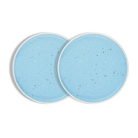 Stone lain Elena Stoneware Dish Set, 4 Dinner Plates, Blue