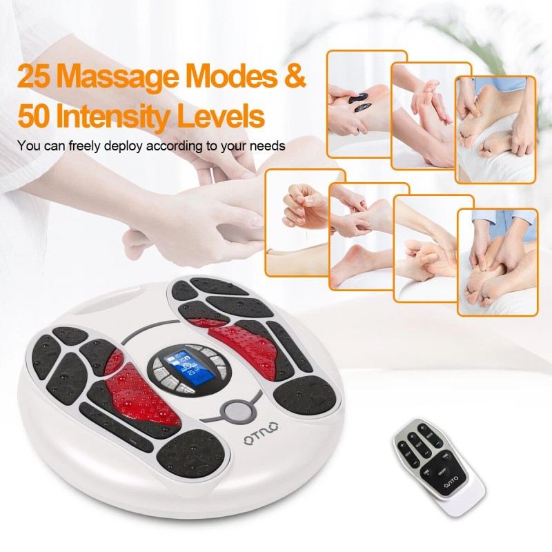 OSITO TENS EMS Foot Circulation Massager Machine Legs Blood Booster