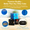 PILPOC theFube インフィニティキューブ フィジェットデスクトイ - アルミ製無限マジックキューブ ケース付き 頑丈 重い ストレスと不安を解消