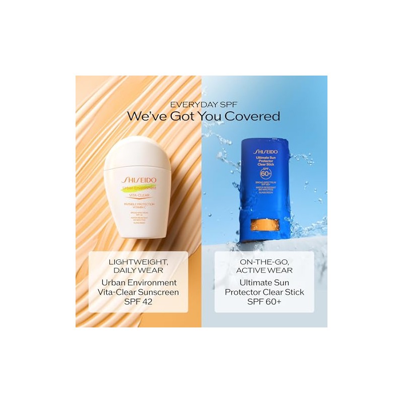 Shiseido Protector Solar Urban Environment Vita-Clear Fps 42 - Fórmula