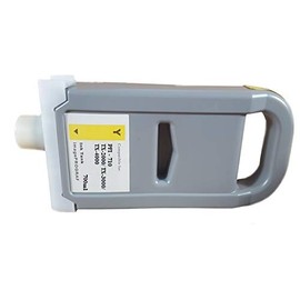 Vivid Colors PFI-710 Compatible Ink Cartridge Replacement for Canon PFI-710Y (700ml, Yellow) for iPF TX-2000 TX-3000 TX-4000 Printers