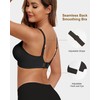 HORISUN Seamless Bras for Women Comfortable Push Up Bra No