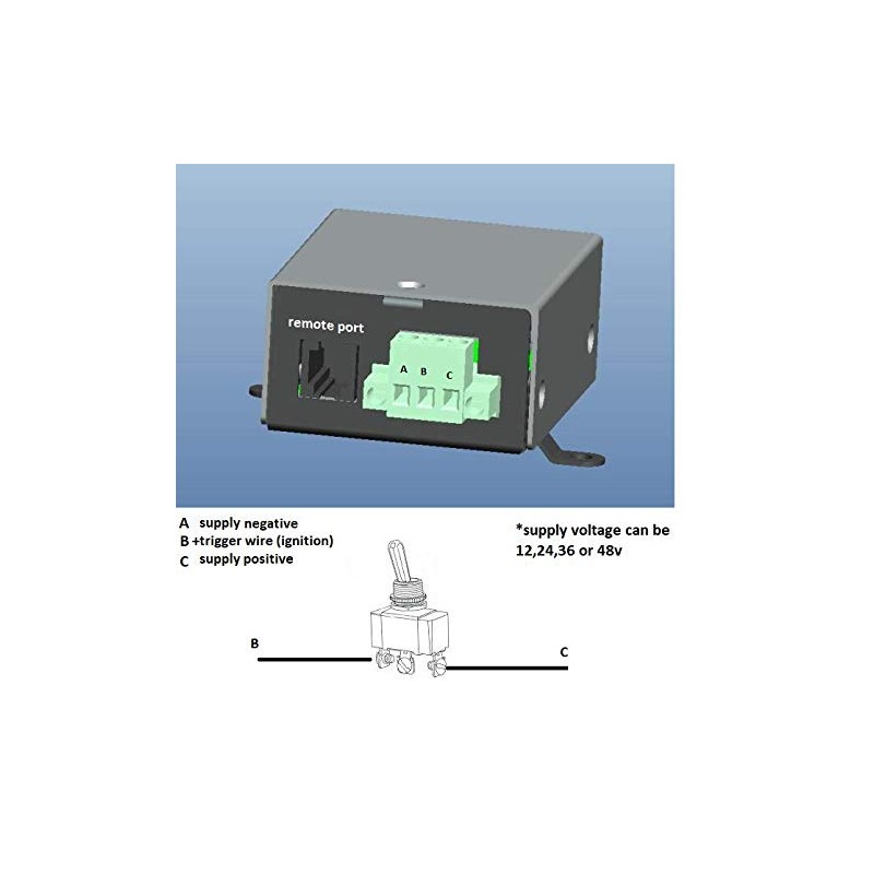 AIMS Power Ignition or Toggle Relay Switch for Compatible AIMS