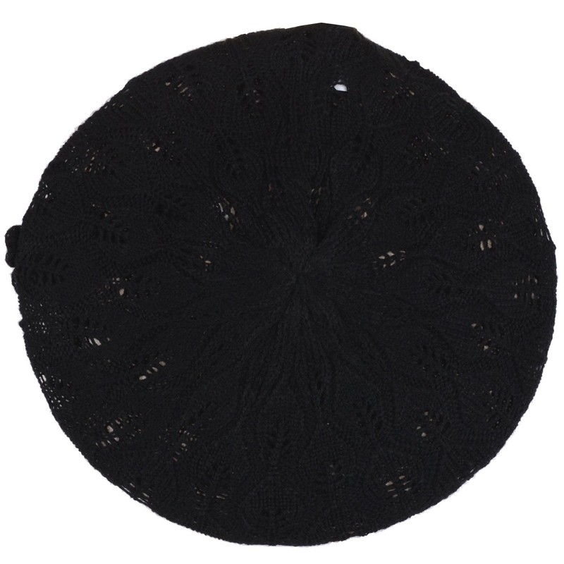 BYOS - Gorro de punto de ganchillo suave y ligero