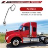 Sterlix Round Hood Mirror for Kenworth T680 T880 Peterbilt 579