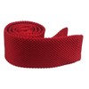 Elfeves Men's Skinny Knit Neckties for Men 2.2" Flat-end Smart