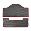 Evolution D5 Golf Cart Floor Mat Set- Rubber Double Diamond