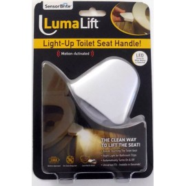 Sensor Brite LumaLit Wireless LED Lighted Night Light Bulb Toilet Seat Handle