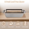 2Pcs Silicone Bread Loaf Pan Liners - Reusable Bread Baking