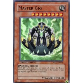 Yu-Gi-Oh! - Master Gig RGBT-ENPP5 Super Rare - Raging Battle 5D's TCG 2009 Duelist Pack