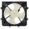 TRQ A/C Condenser Cooling Fan Assembly Compatible with 1992-1995 Honda
