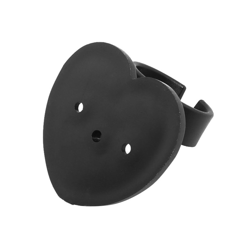 Maxmoral 2PCS Heart Shaped Mic Stand Hooks 32mm Microphone Bracket