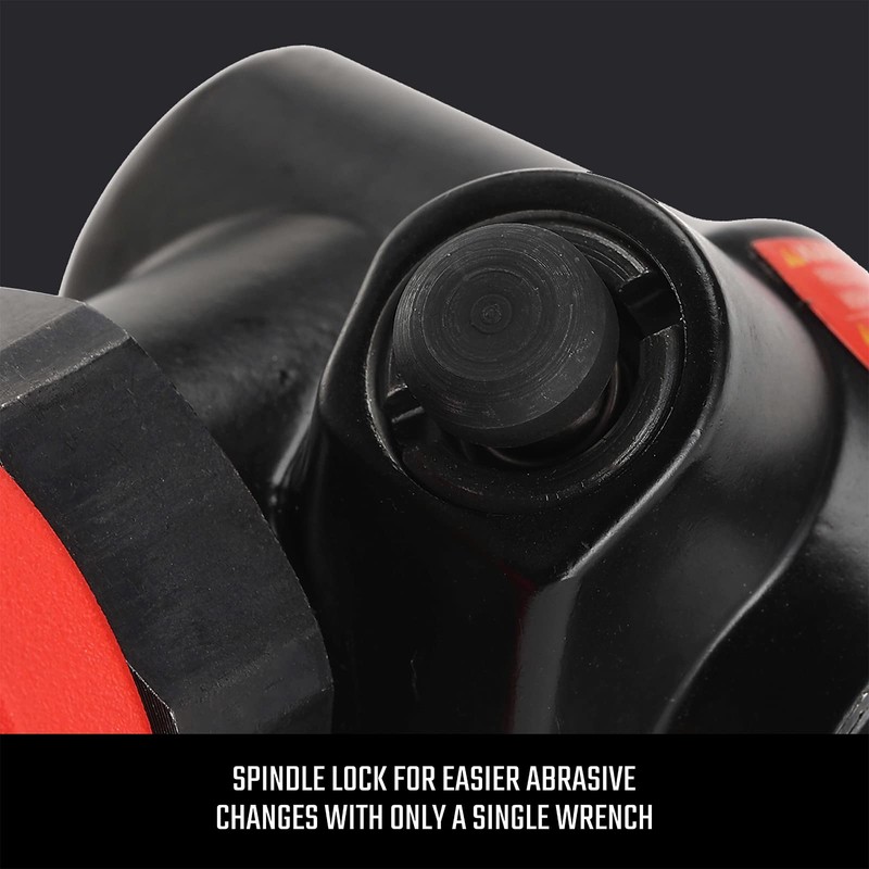 CRAFTSMAN 1/4-in Angle Die Grinder with Spindle Lock, 21,000 RPM