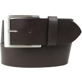 BELTINGER Denim Belt Made of Full Cowhide Leather 5 cm Leather Belt for Men 50 mm Wide Men's Belt Made of Genuine Leather, Brown, silver