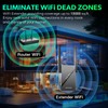 2024 WiFi Extender Signal Booster, 2.4 Gb/s Dual Band (5