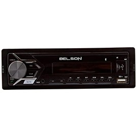 Belson BS-1502 MP3 Car Radio with FM/AM without Mechanics, CD with USB and SD Card Reader, Black