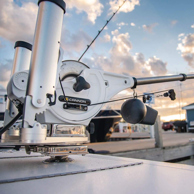 Cannon Unisex Adult Modern Downrigger Mounting Base, US